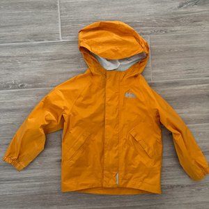 REI Co-Op Kids Raincoat 2T Toddler Orange
